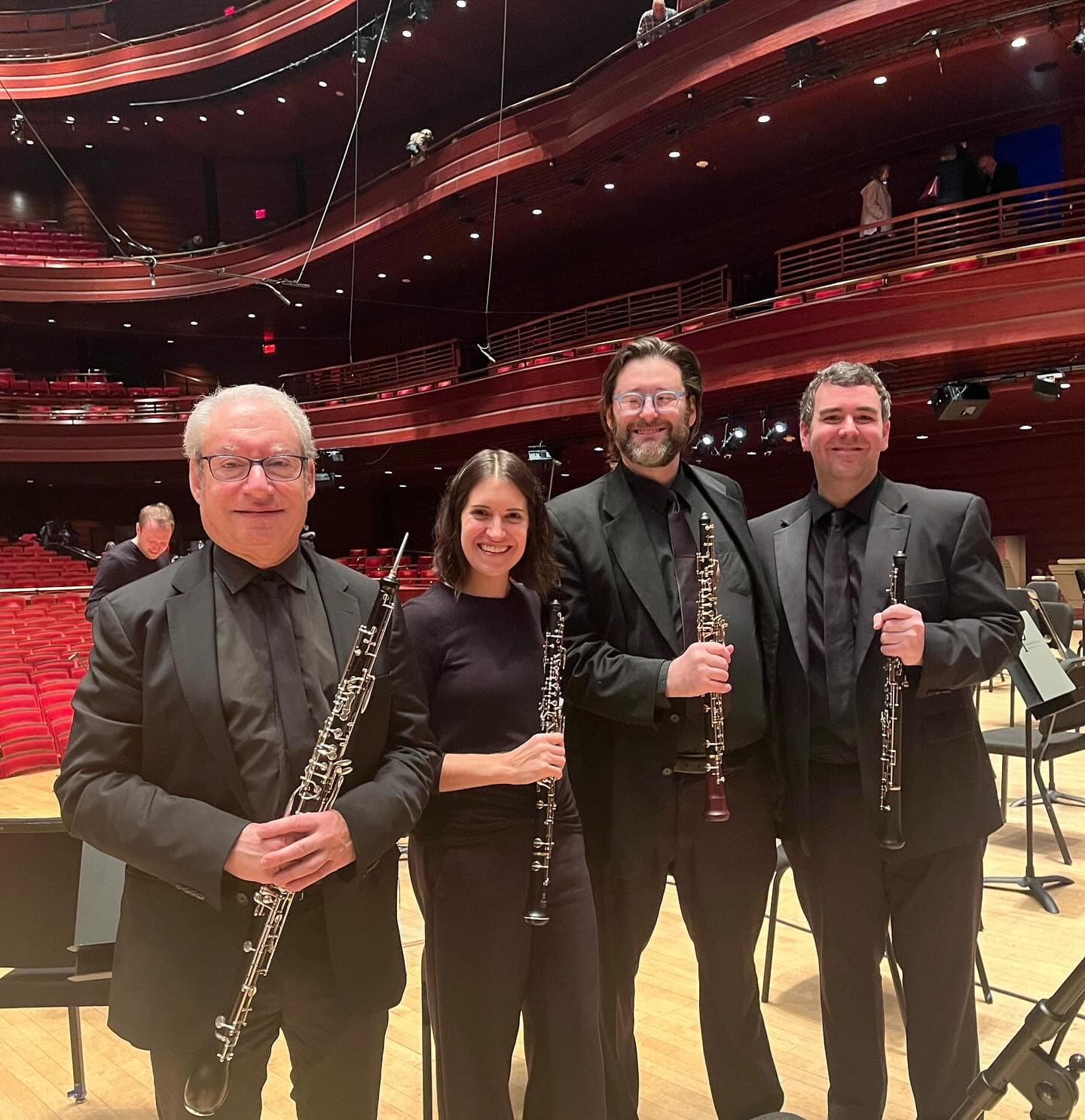 The Philadelphia Orchestra concert, oboe section